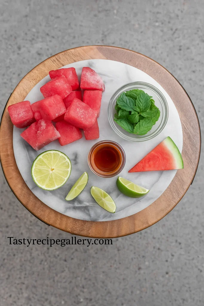 Refreshing Watermelon Slush Recipe 2 Refreshing Watermelon Slush