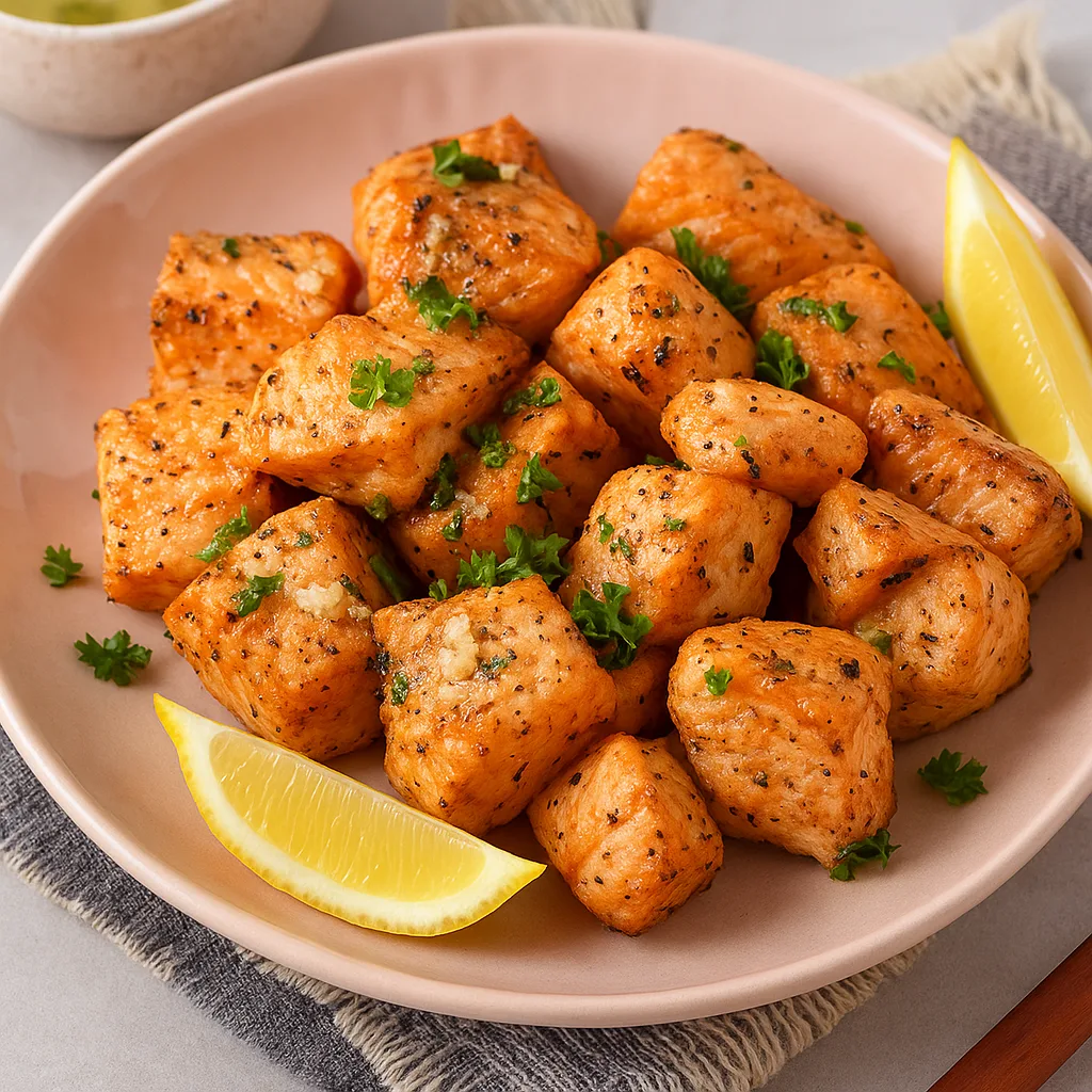 Crispy Salmon Bites Recipe 2 Crispy Salmon Bites