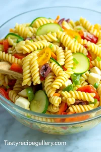 Easy Pasta Salad Recipe