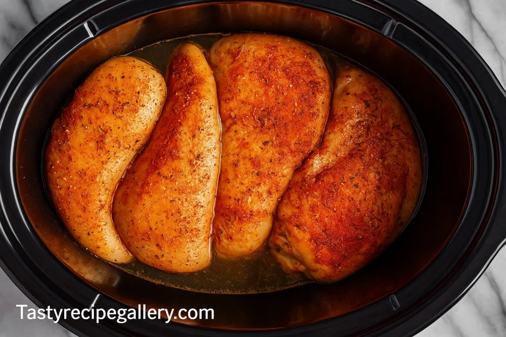 Easy Crockpot Chicken Recipe 3 Crockpot Chicken Recipe