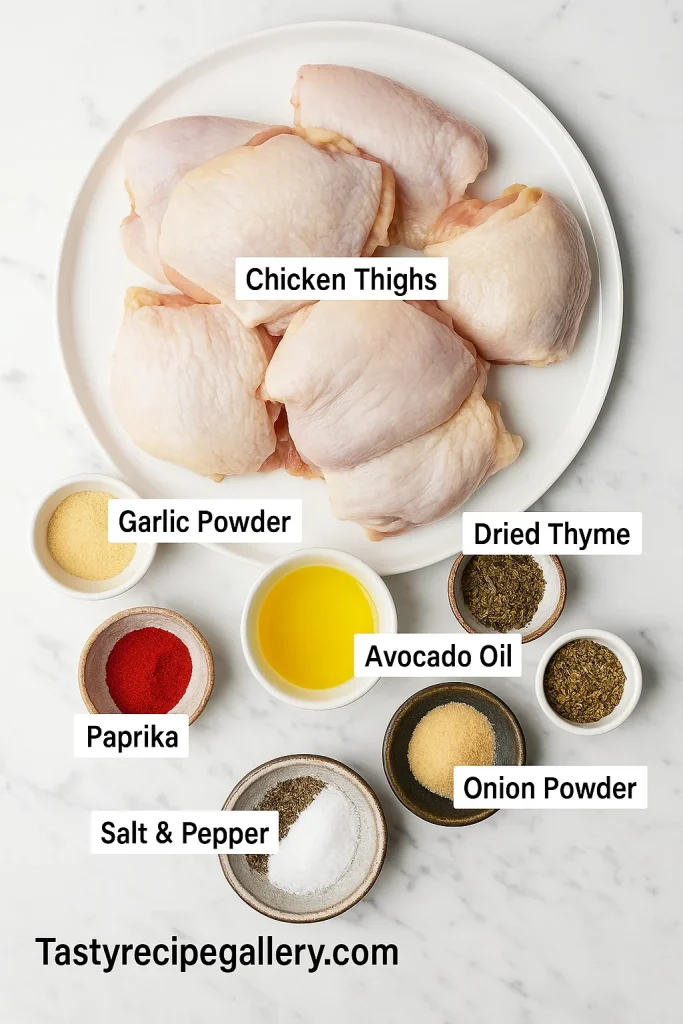 Baked Chicken Thighs 2 Baked Chicken Thighs Recipe