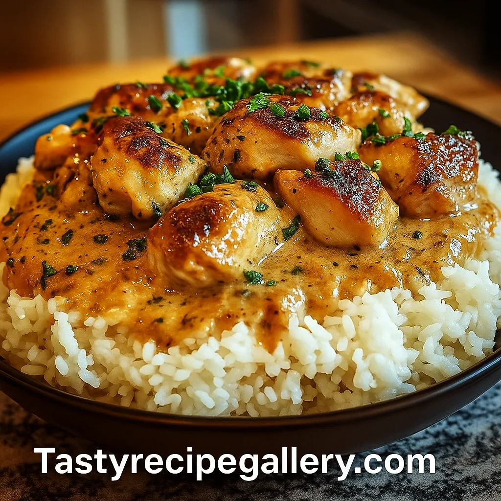 Smothered Chicken and Rice 3 Smothered Chicken and Rices