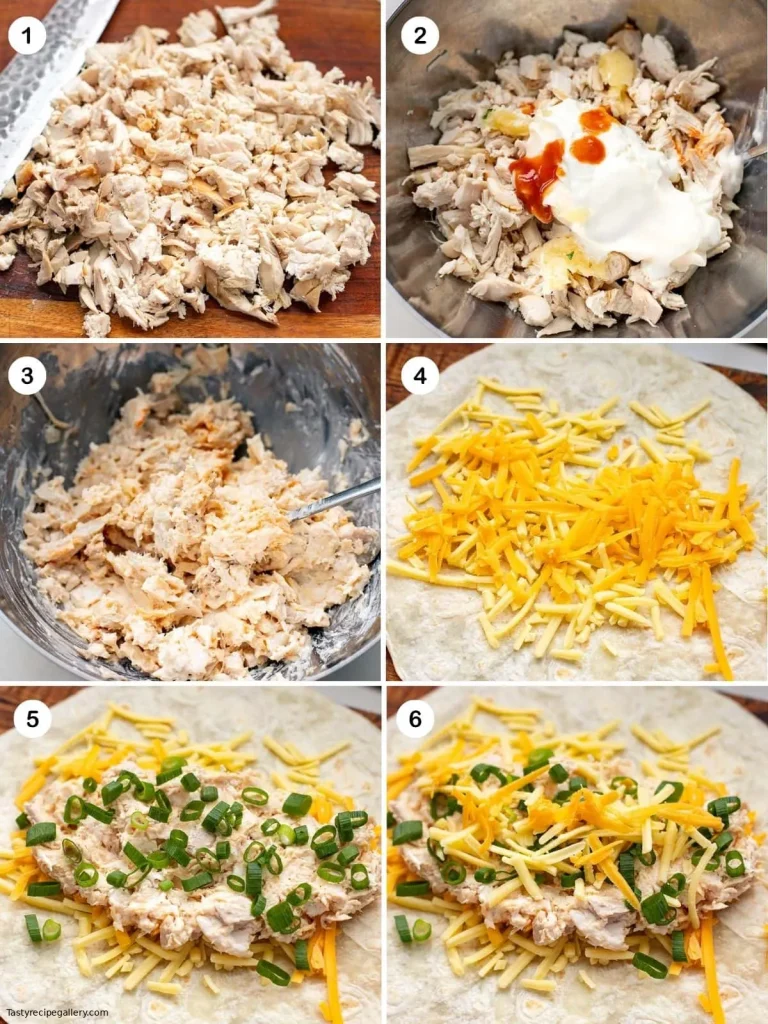 Garlic Chicken Wraps 3 Garlic Chicken Wraps Recipe