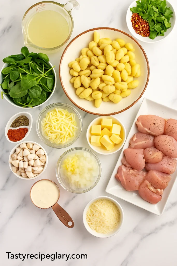 Garlic Chicken Gnocchi Skillet 2 Garlic Chicken Gnocchi Skillet Recipe