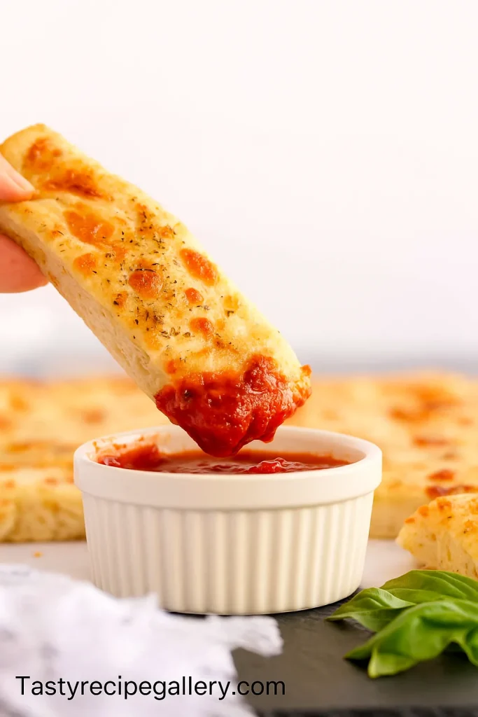 Homemade Cheesy Breadsticks 2 Homemade Cheesy Breadsticks Recipe