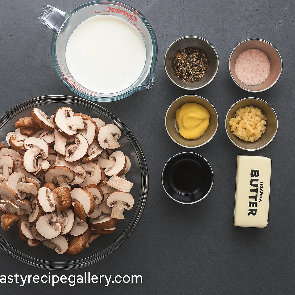 Creamy Mushroom Sauce for Steak 2 Creamy Mushroom Sauce for Steak Recipe