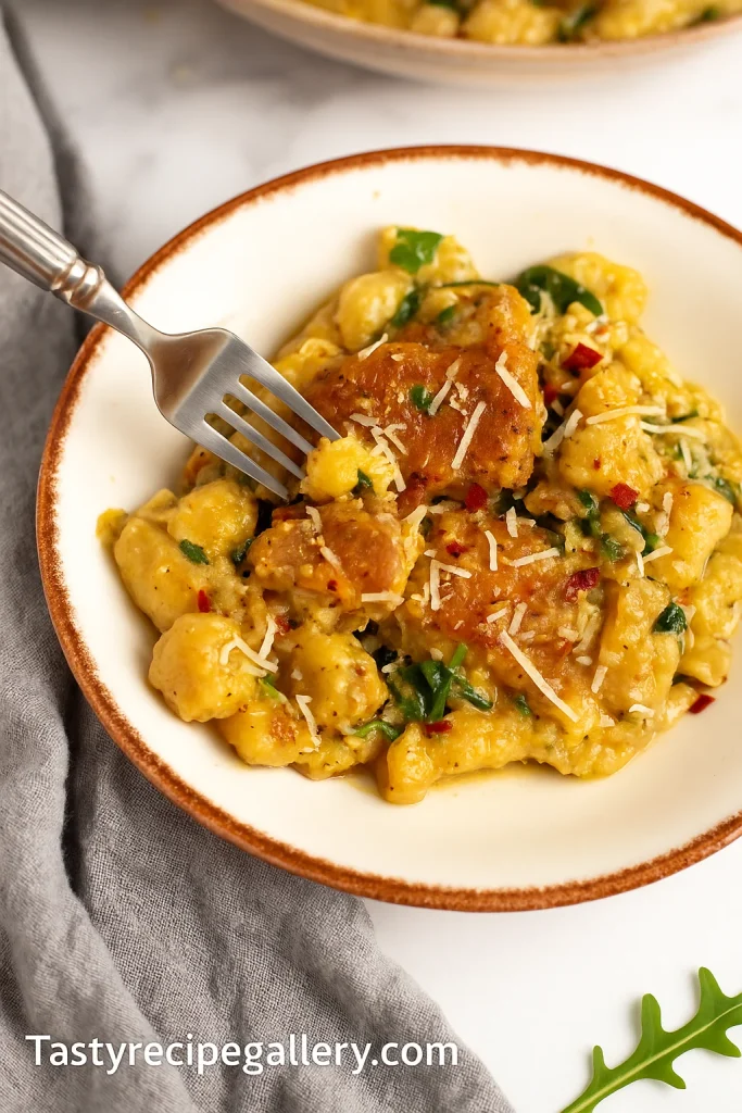 Garlic Chicken Gnocchi Skillet 3 Best Garlic Chicken Gnocchi Skillet