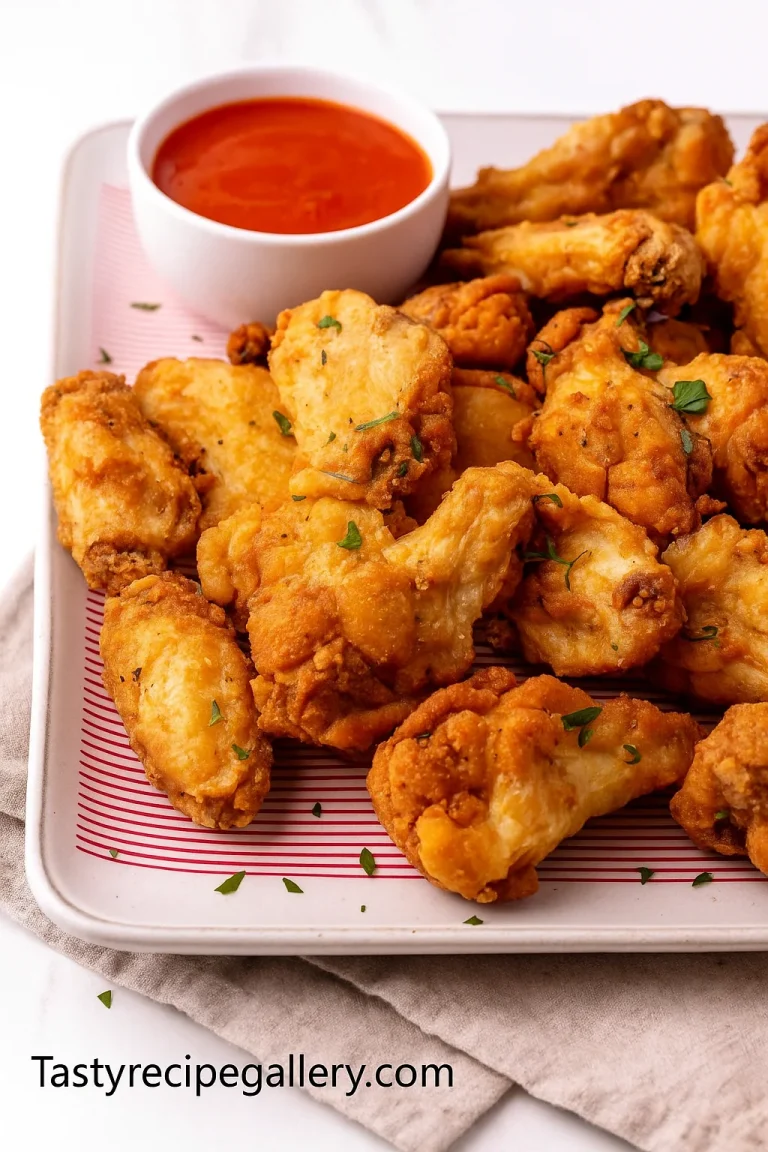 Easy Crispy Fried Chicken Wings Recipe