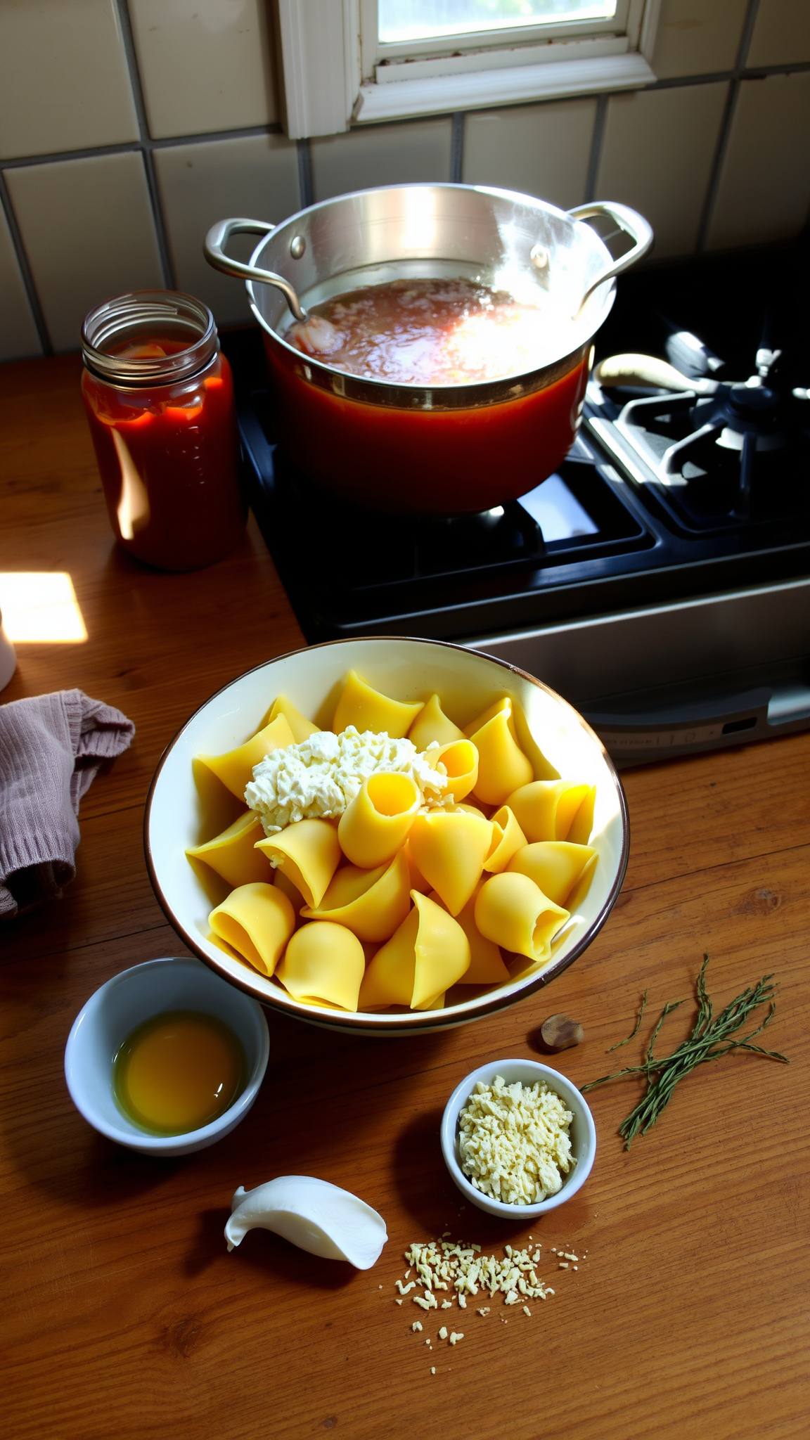 Stuffed Pasta Shells Recipe (Easy, Cheesy, and Family-Friendly) 3 Ingredients List