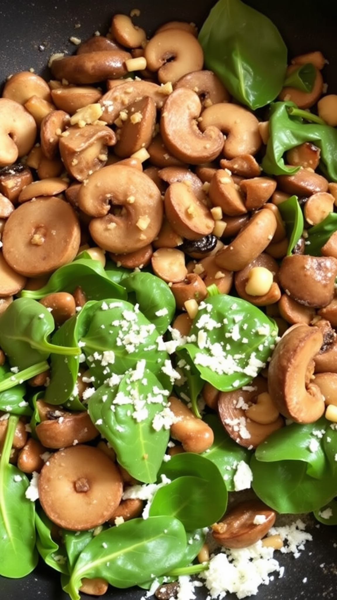 Creamy Mushroom and Spinach Orzo: A One-Pot Weeknight Dinner 4 Step-by-Step Instructions