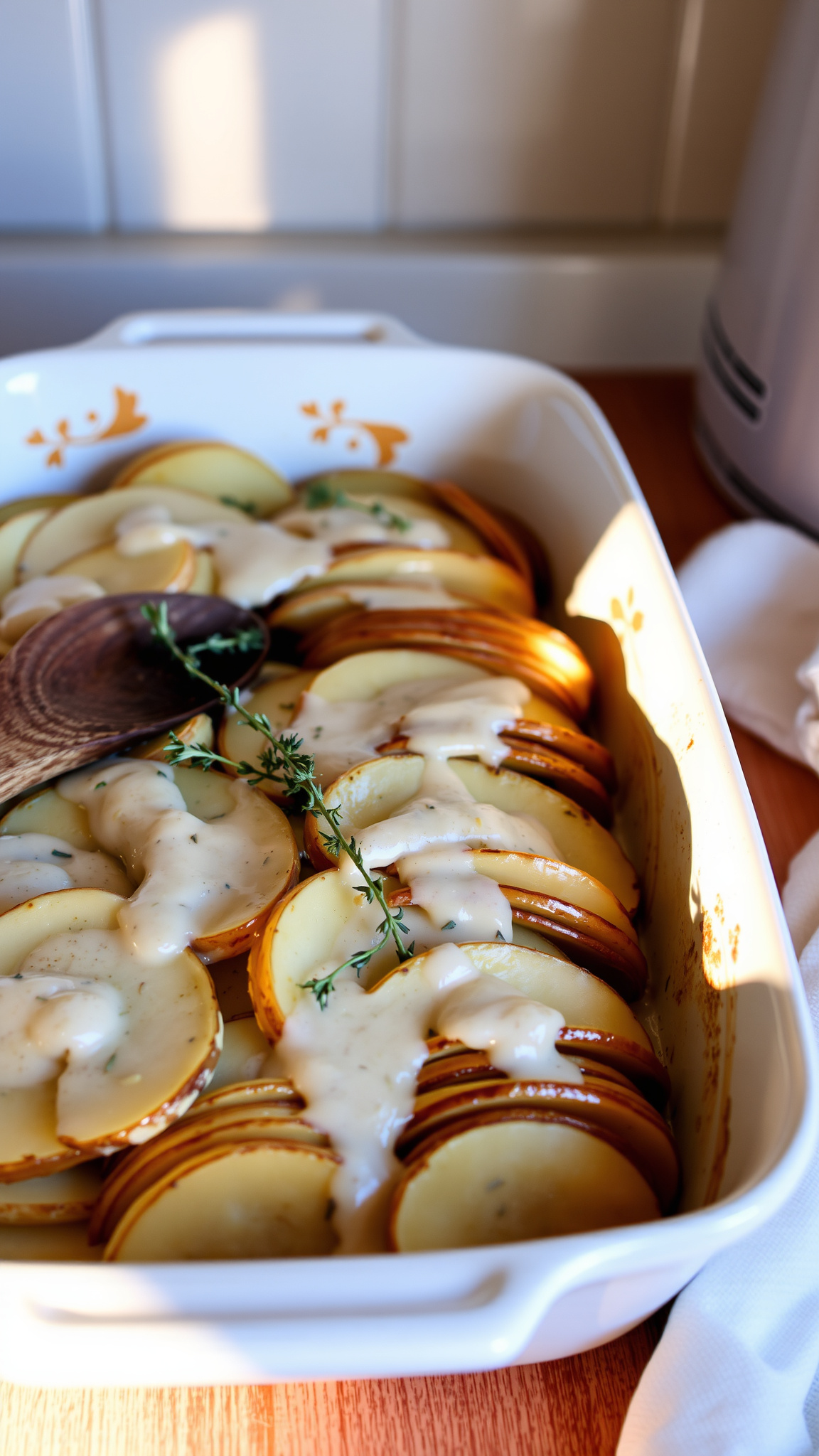 Creamy Classic Scalloped Potatoes Recipe 4 Step-by-Step Instructions