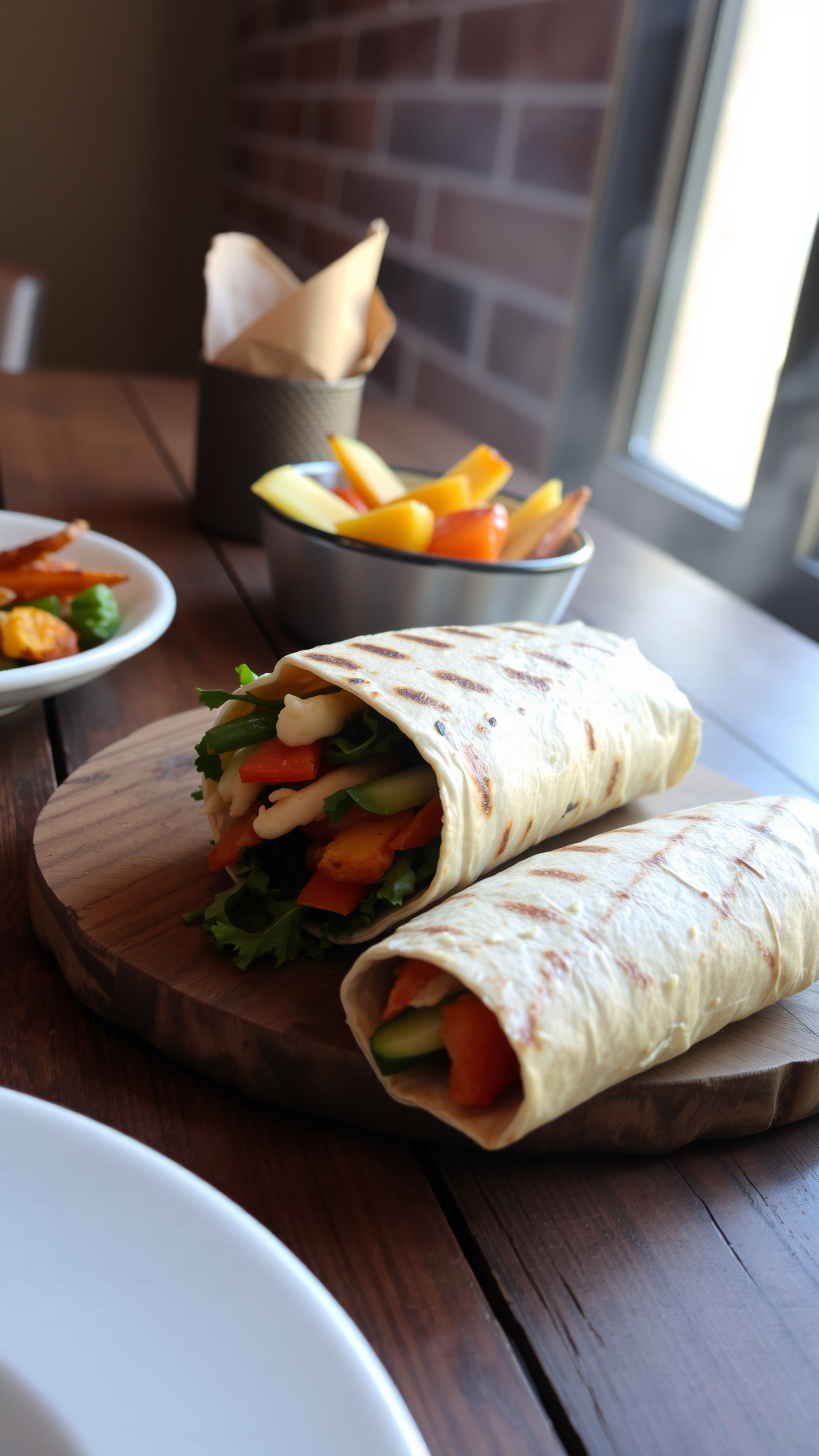 Grilled Veggie Wraps Recipe 4 How to Serve