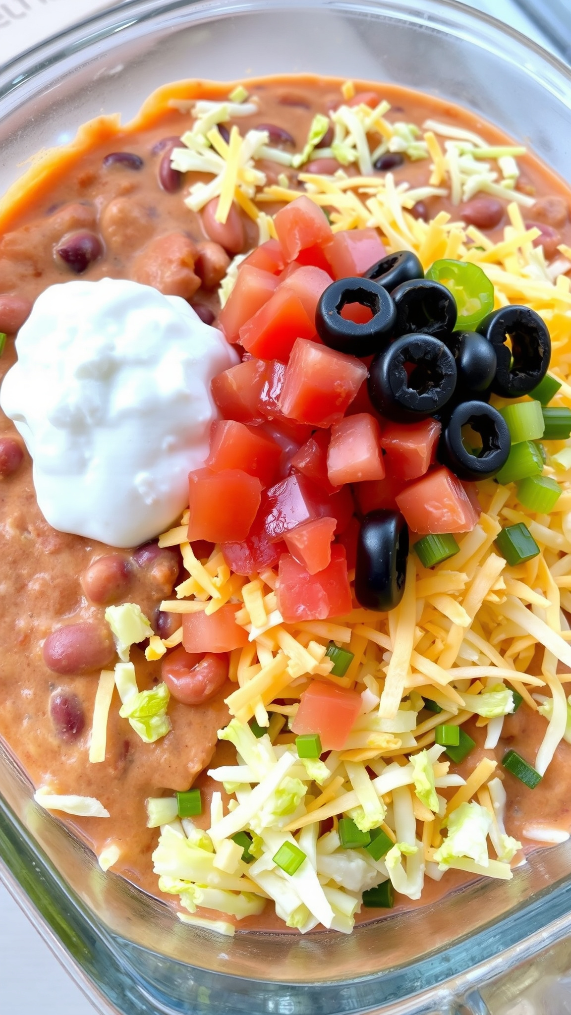 Easy Seven Layer Dip Recipe 3 Ingredients List