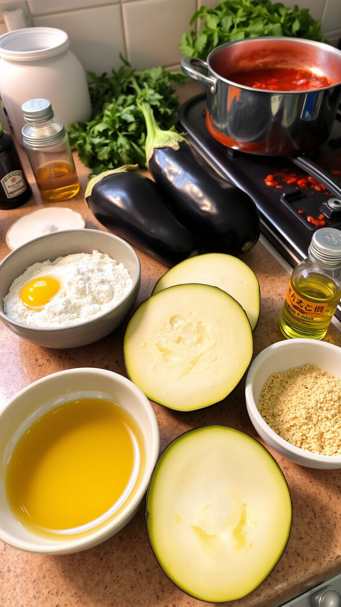 Eggplant Parmesan Recipe 2 Ingredients List