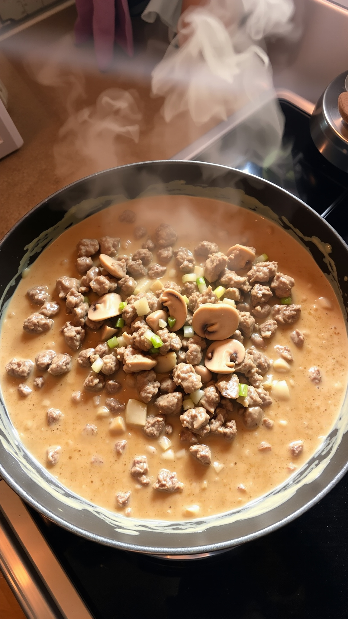 Hamburger Stroganoff Recipe (Creamy, Comforting, and Weeknight-Friendly) 4 Step-by-Step Instructions