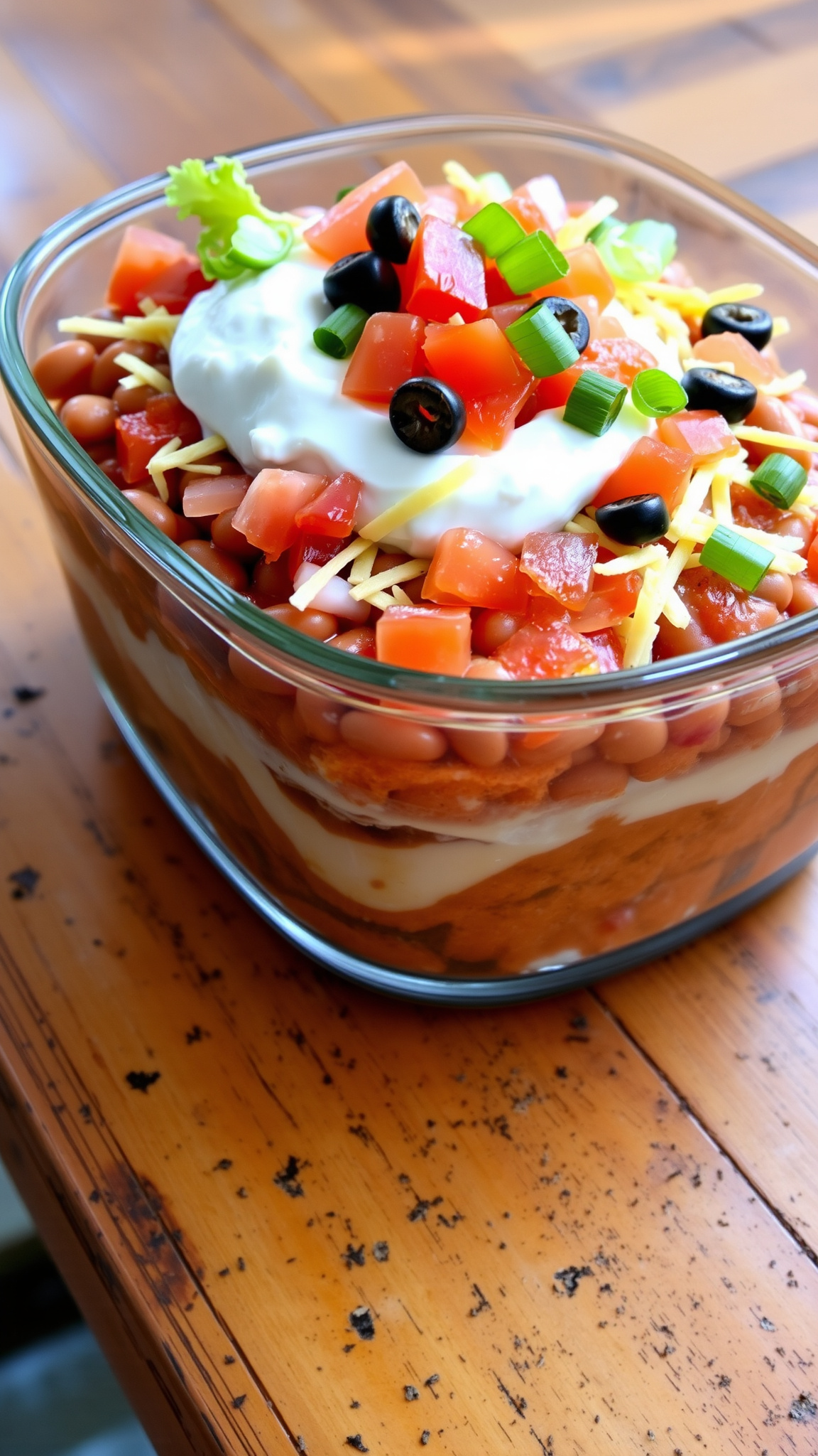 Easy Seven Layer Dip Recipe 4 Step-by-Step Instructions