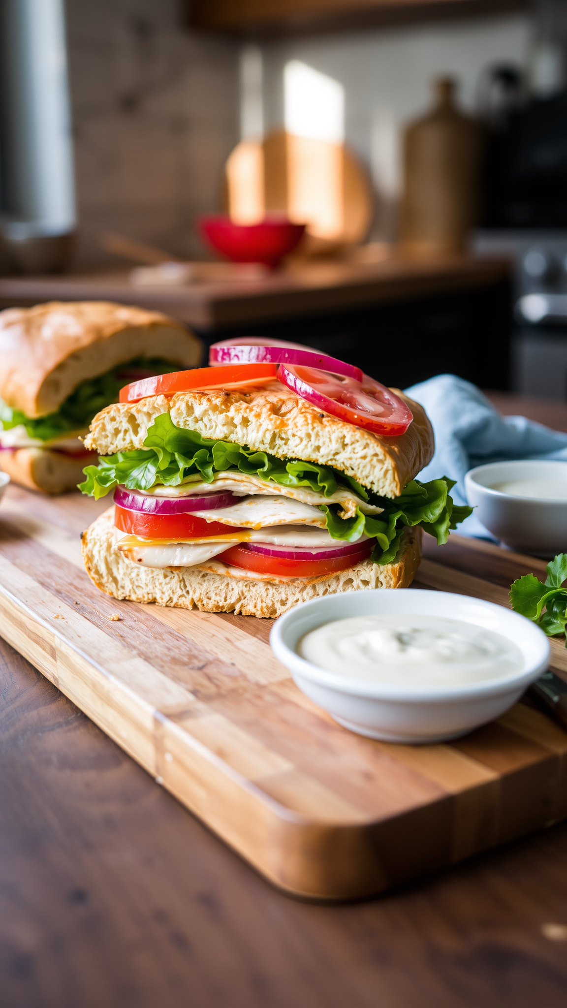Ciabatta Sandwich Recipe 3 Step-by-Step Instructions